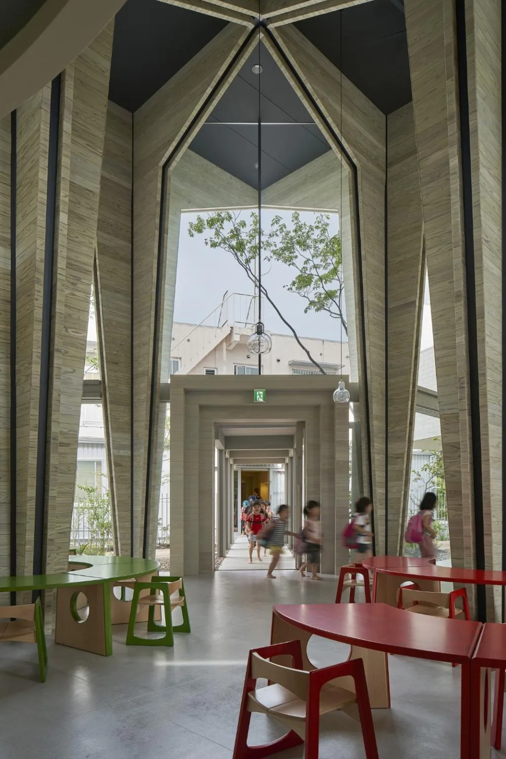 BIM Architecture | Mega Structures and Small People, Building Purple Forest Kindergarten/UID Architects