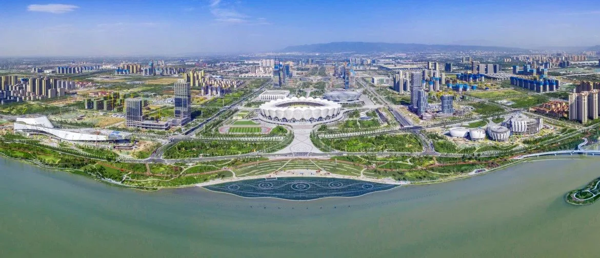 BIM Architecture | The Most Beautiful National Games come to a perfect end, and the Olympic Sports Axis Gate continues to bloom with new vitality/San Yi Architectural Design