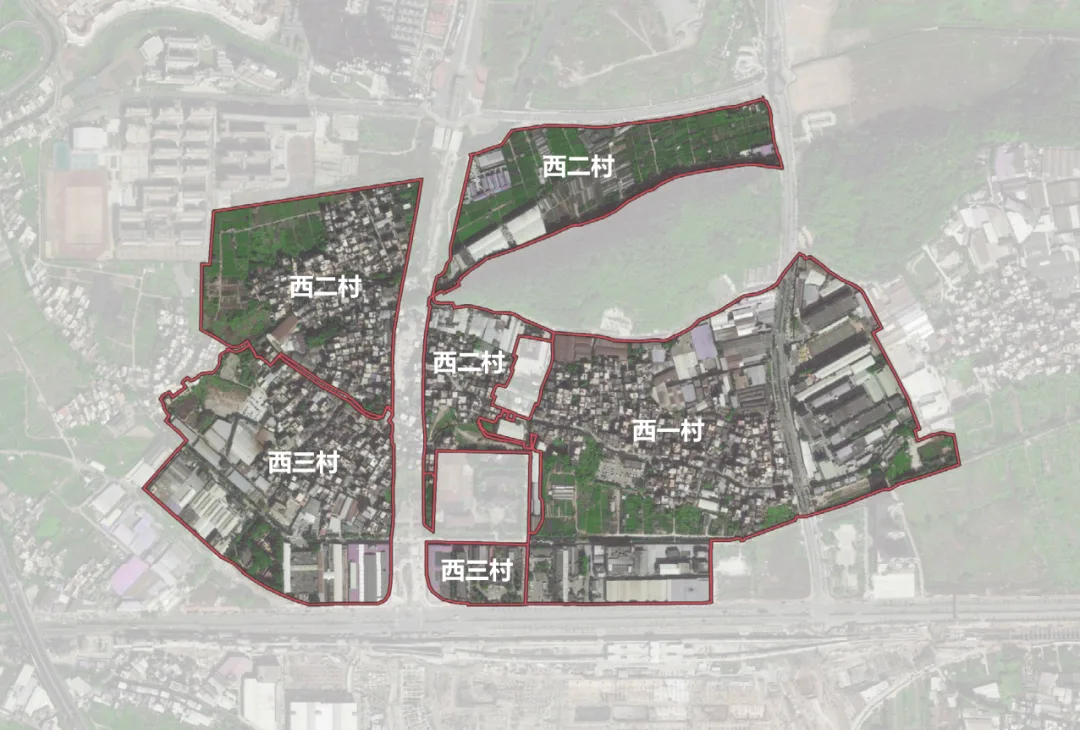 Mixed Use Map of Xicun Site