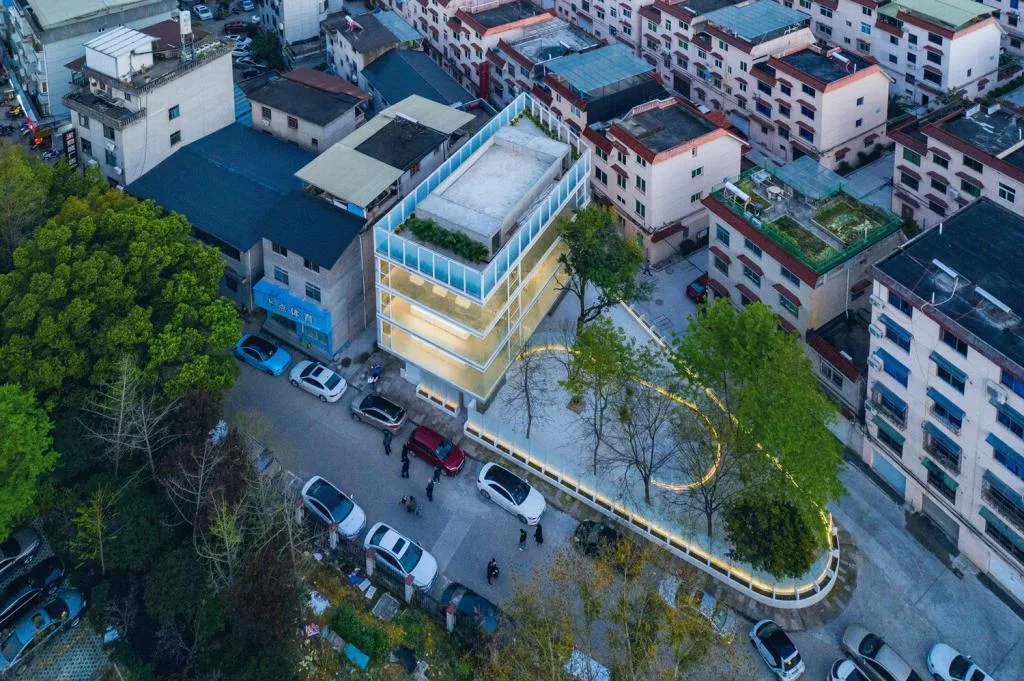 BIM Architecture | Architectural acupuncture and moxibustion - Poetry Museum/DnA