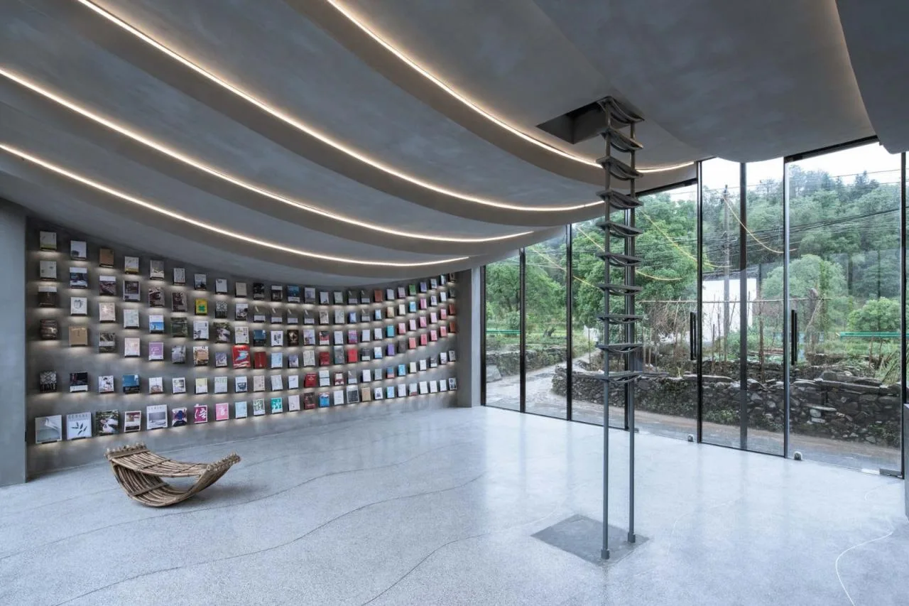 BIM Architecture | Bridge Gallery: Mount Huangshan Taoyuan Store of Shanghai Sanlian Bookstore/Lai Architectural Design Studio