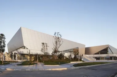 BIM Architecture: Jinan Shandong First Medical University Cultural and Sports Center by Tianjin University Design Institute & Gu Zhihong Studio-BIM WORLD