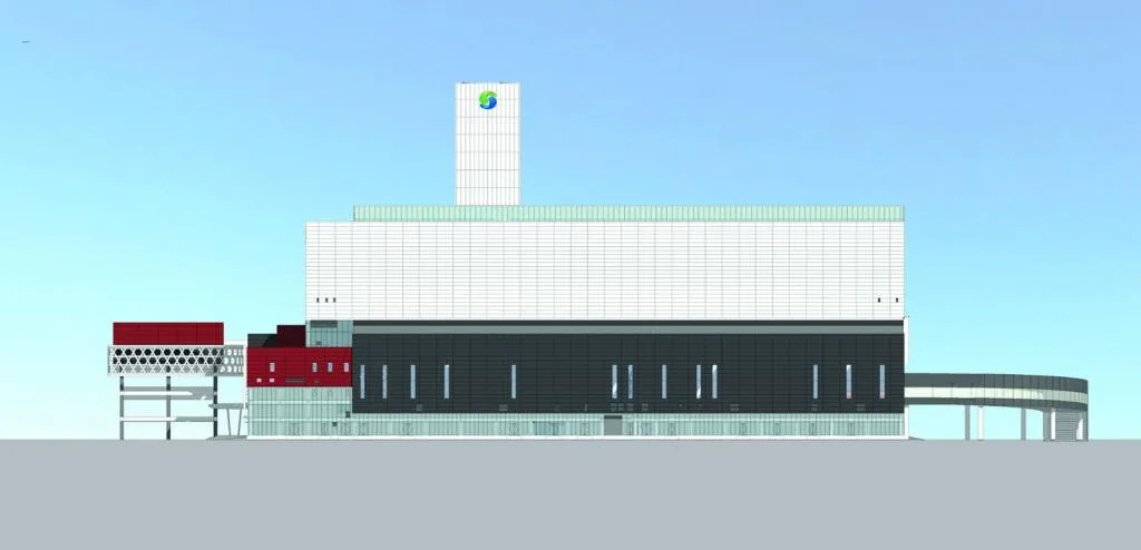 BIM Architecture | Taiyuan Municipal Solid Waste Incineration Power Plant/AIA Life Designers