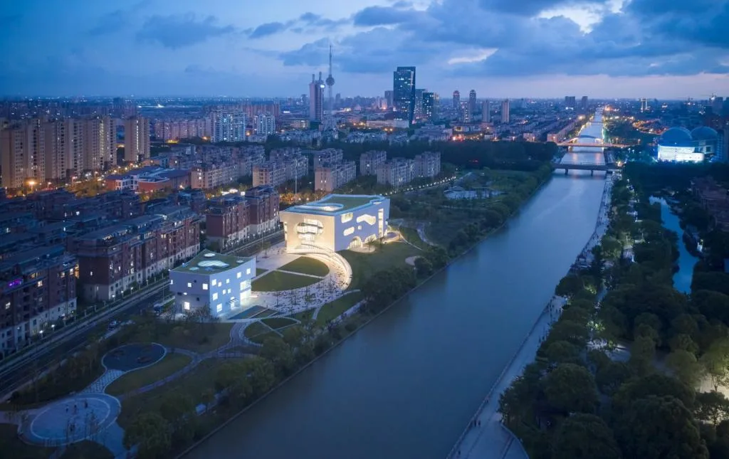 BIM Architecture | Shanghai COFCO Nanqiao Peninsula Cultural and Sports Center and Medical Service Station/Steven Holl Architects