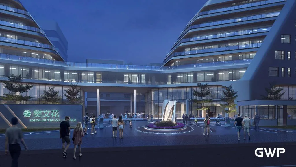 BIM Architecture | Guangzhou Fanwenhua Headquarters Industrial Park Project/GWP
