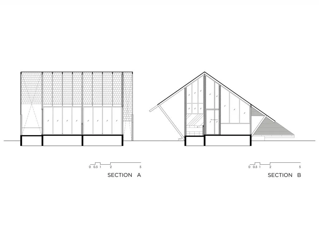 BIM Architecture | Triangle House, Backyard Private Residence/TOUCH Architect