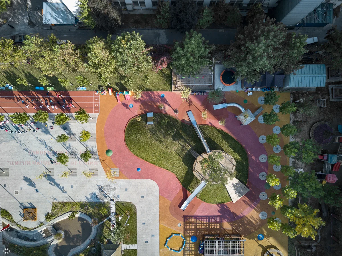 Renmin University Kindergarten Playground by Yuan Ye Architecture Studio