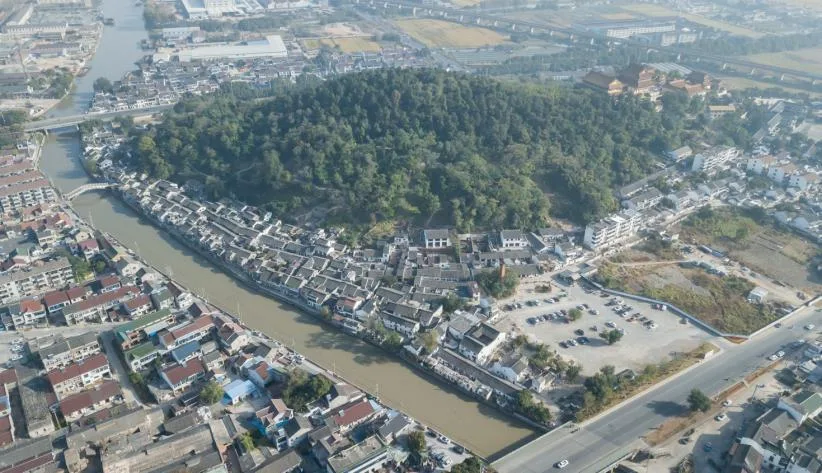 Aerial Photo of Renovated Gu Nan Street