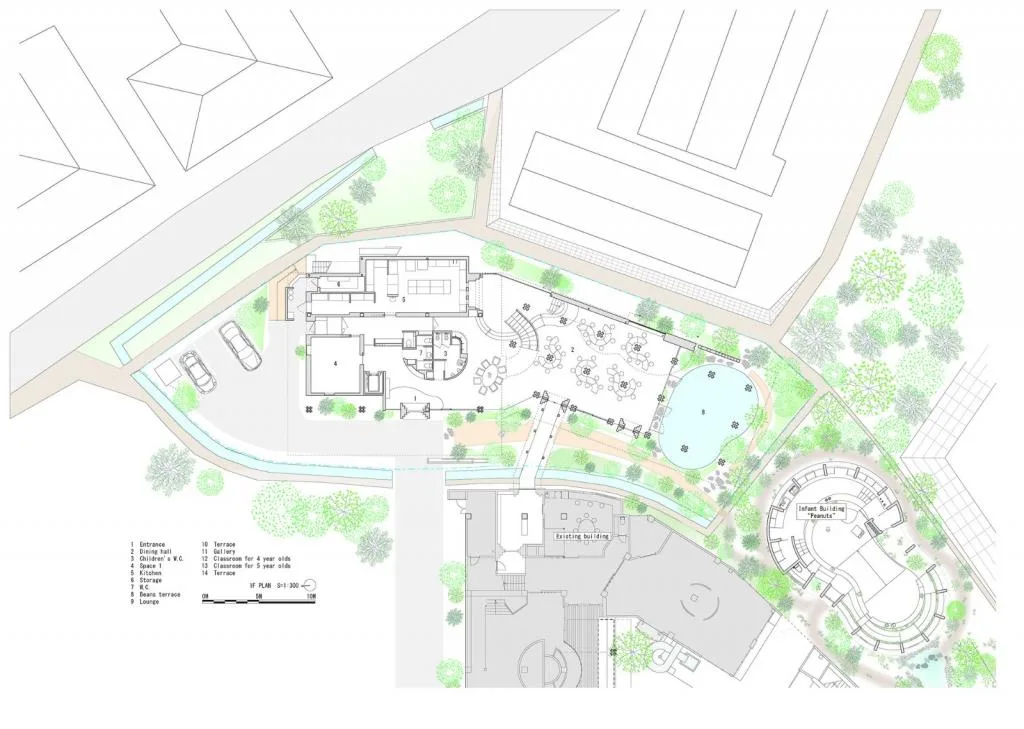 BIM Architecture | Mega Structures and Small People, Building Purple Forest Kindergarten/UID Architects