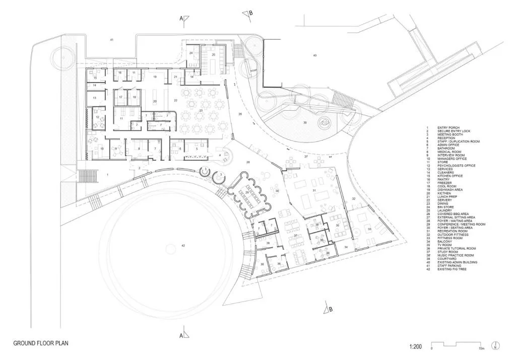 BIM Architecture | Urban Beach Boarding College/iredale pedersen hook architects