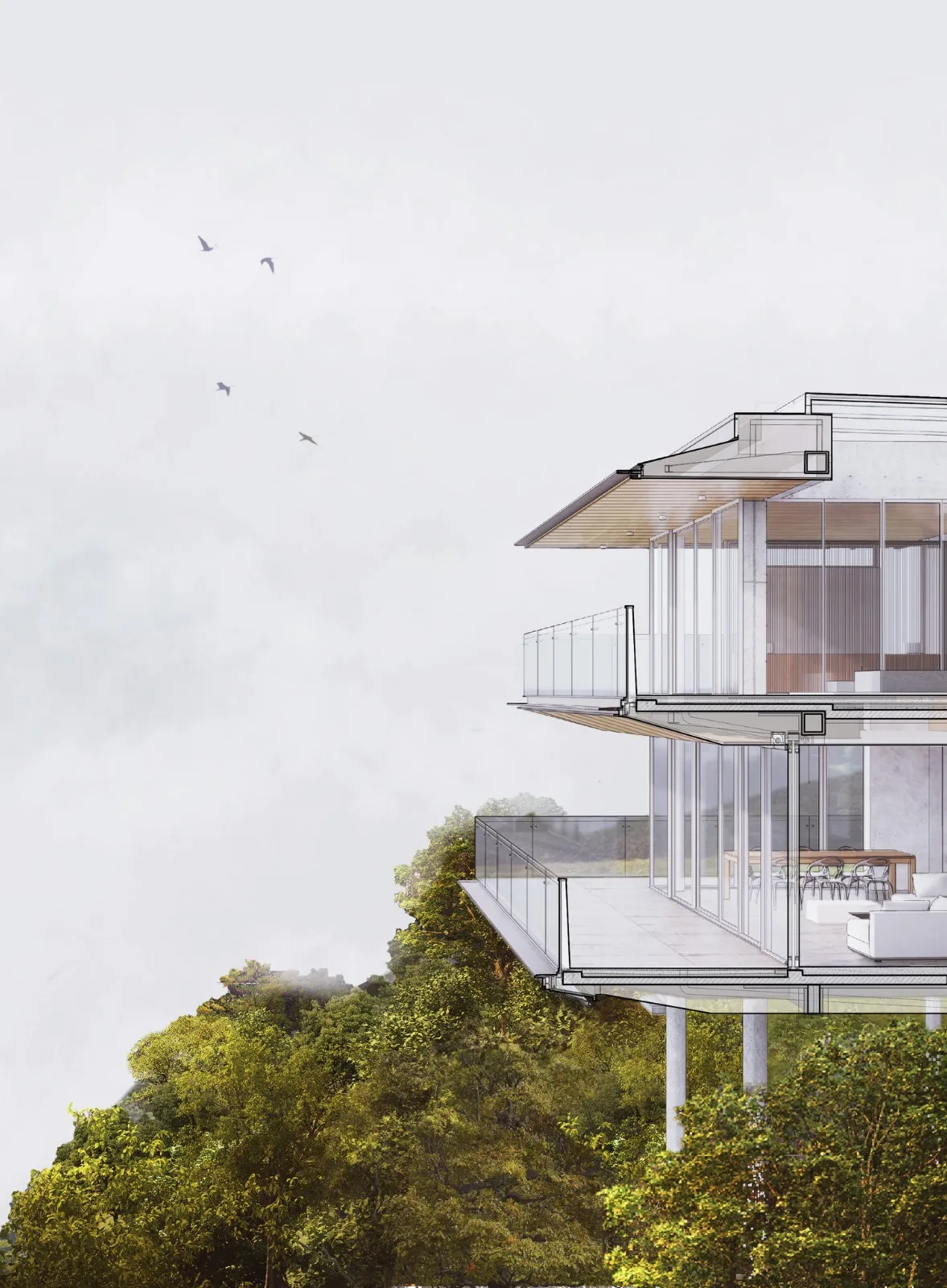 BIM Architecture | Growing from the Land - Anli/Gad, Moganshan County