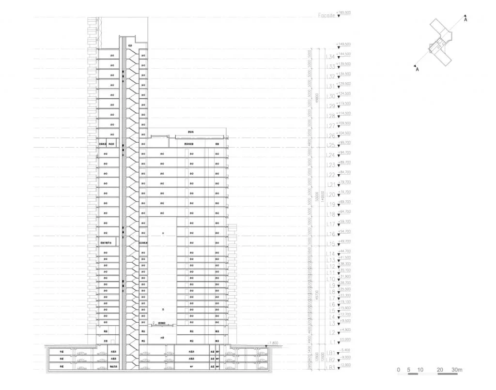 BIM Architecture | Guangzhou Nansha Jiantao Plaza/Aedas