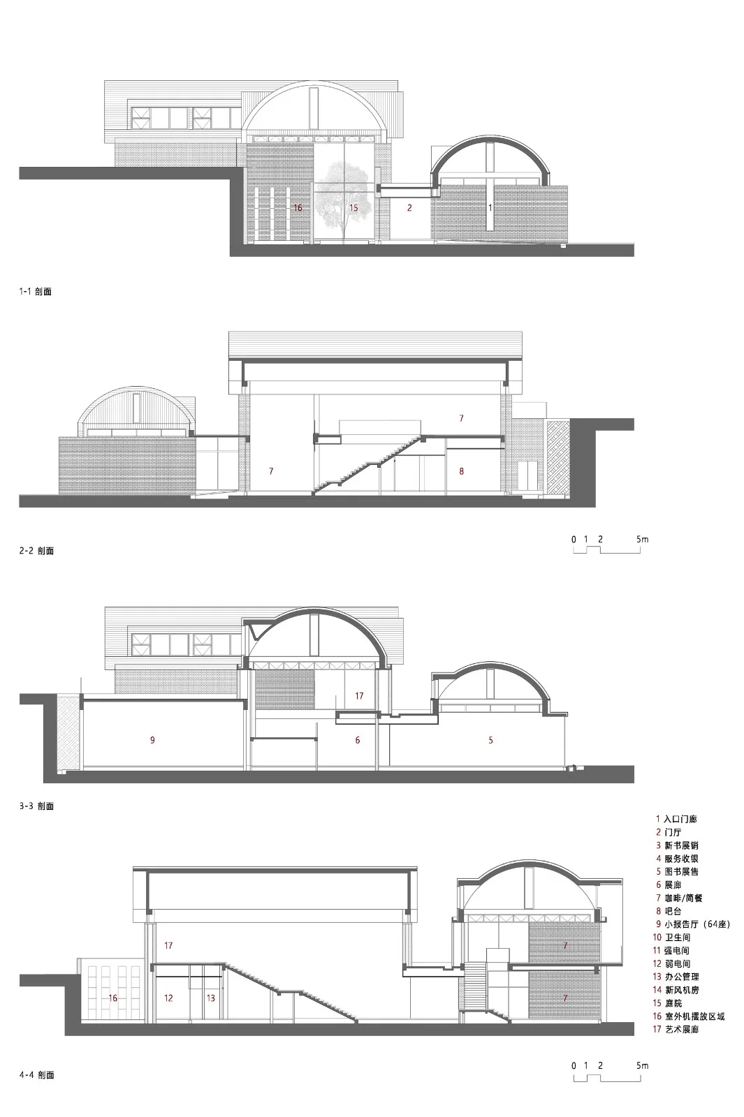 BIM Architecture | Nanjing Pioneer Tangshan Mine Bookstore/Southeast University School of Architecture+Yihejing Architecture Firm
