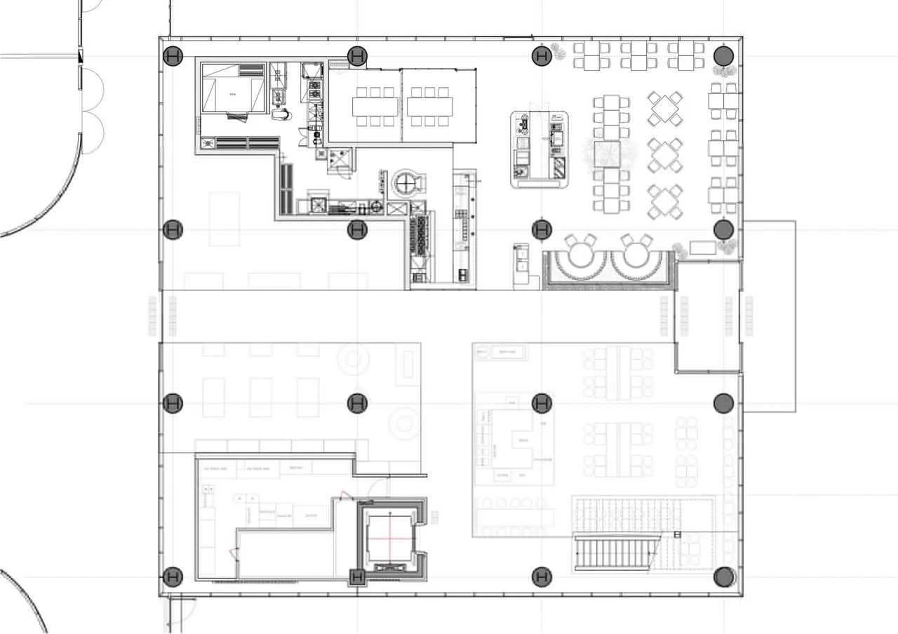 BIM Architecture | Discount Store No.1 Hall/BetwinSpace Design that can "hide"