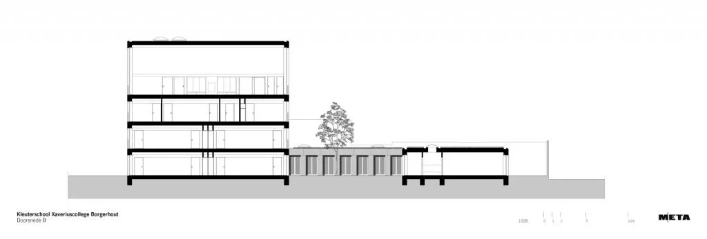 BIM Architecture | Xaverius College Affiliated Kindergarten/META Architectuurbureau