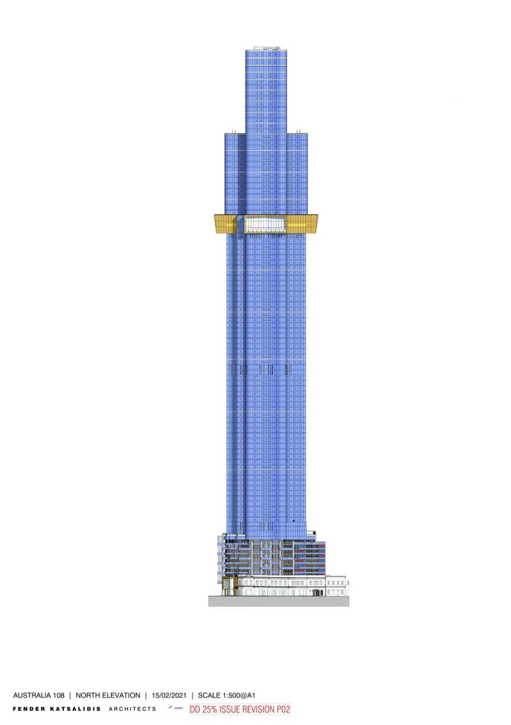 BIM Architecture | Australia 108 Residential Tower, Melbourne/Fender Katsalidis