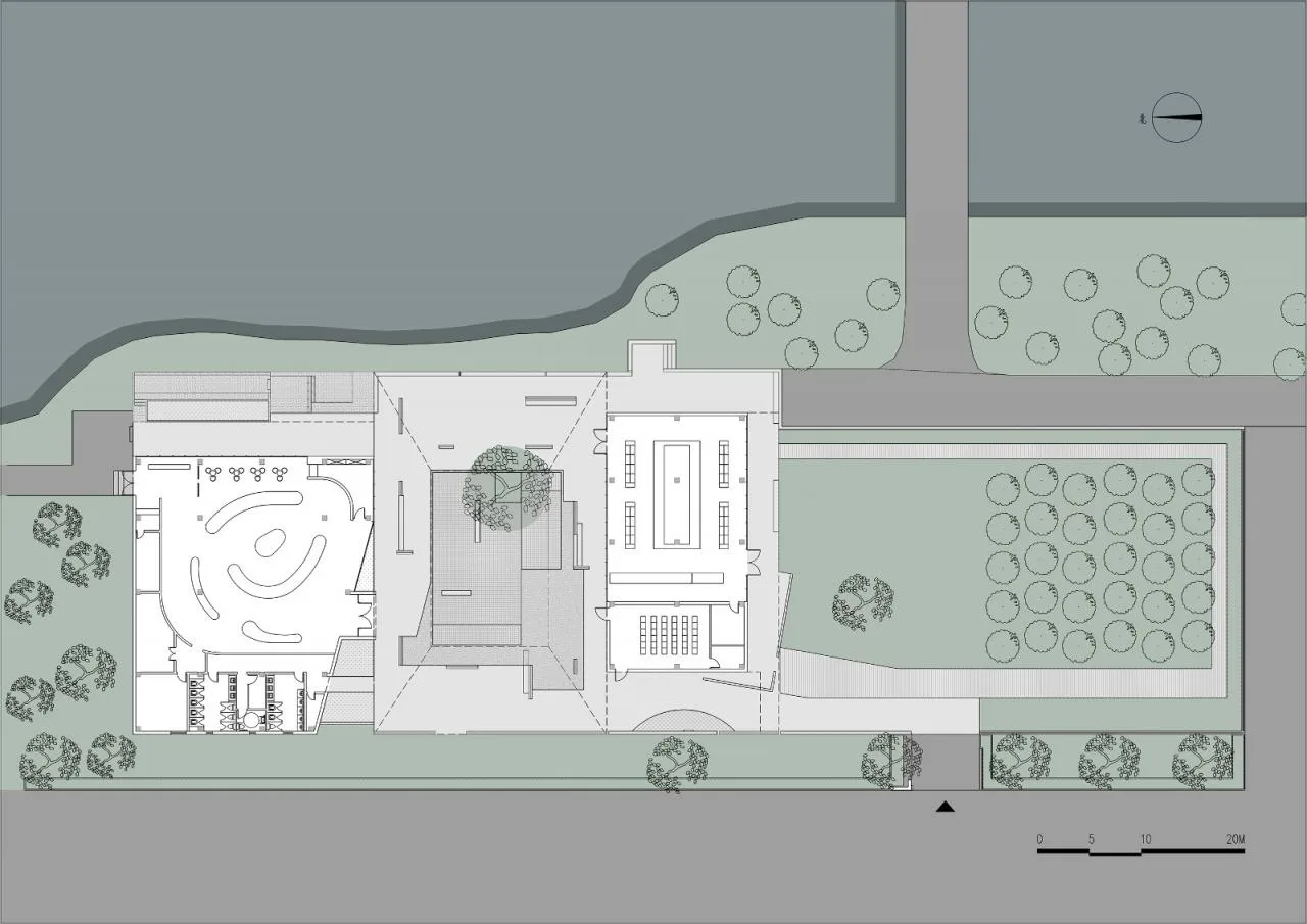 BIM Architecture | Exhibition Hall in Shiwan Pig House/Actually Architectural Firm