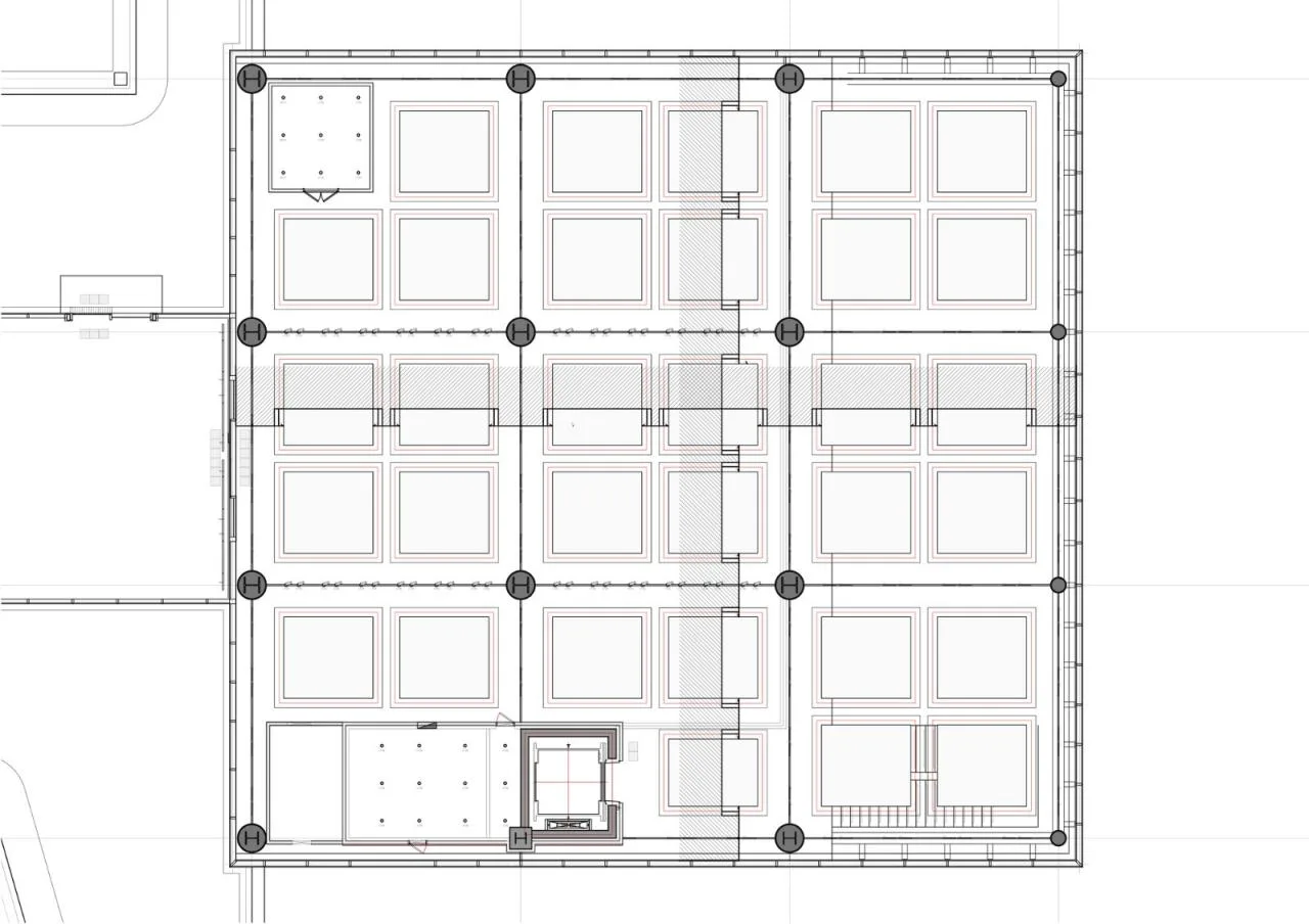 BIM Architecture | Discount Store No.1 Hall/BetwinSpace Design that can "hide"