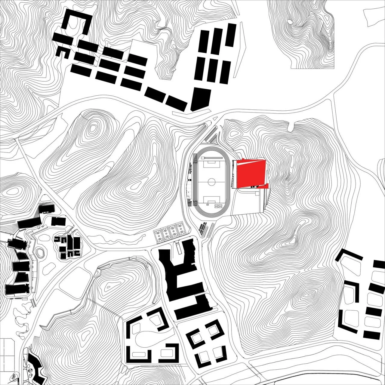 BIM Architecture | Southern University of Science and Technology Gymnasium/URBANUS Urban Practice