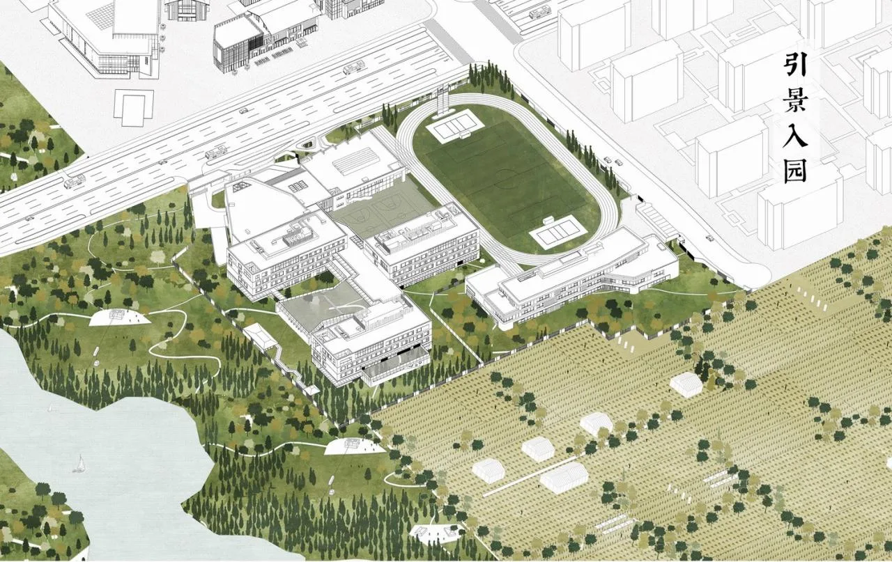BIM Architecture | Weifang Ge'er School: Deriving Spatial Composition from Content/Gad