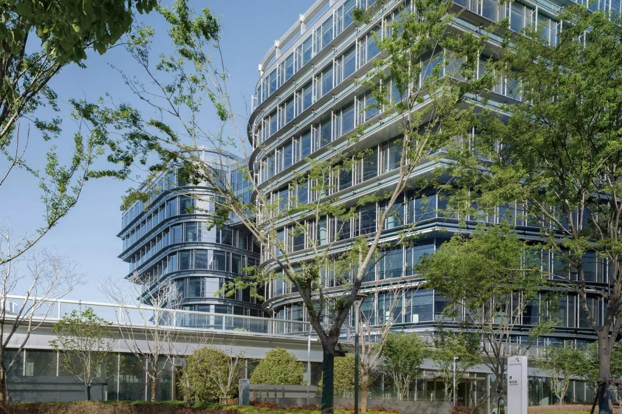 BIM Architecture | Shanghai Junkang Financial Plaza/Architectural Landscape Design