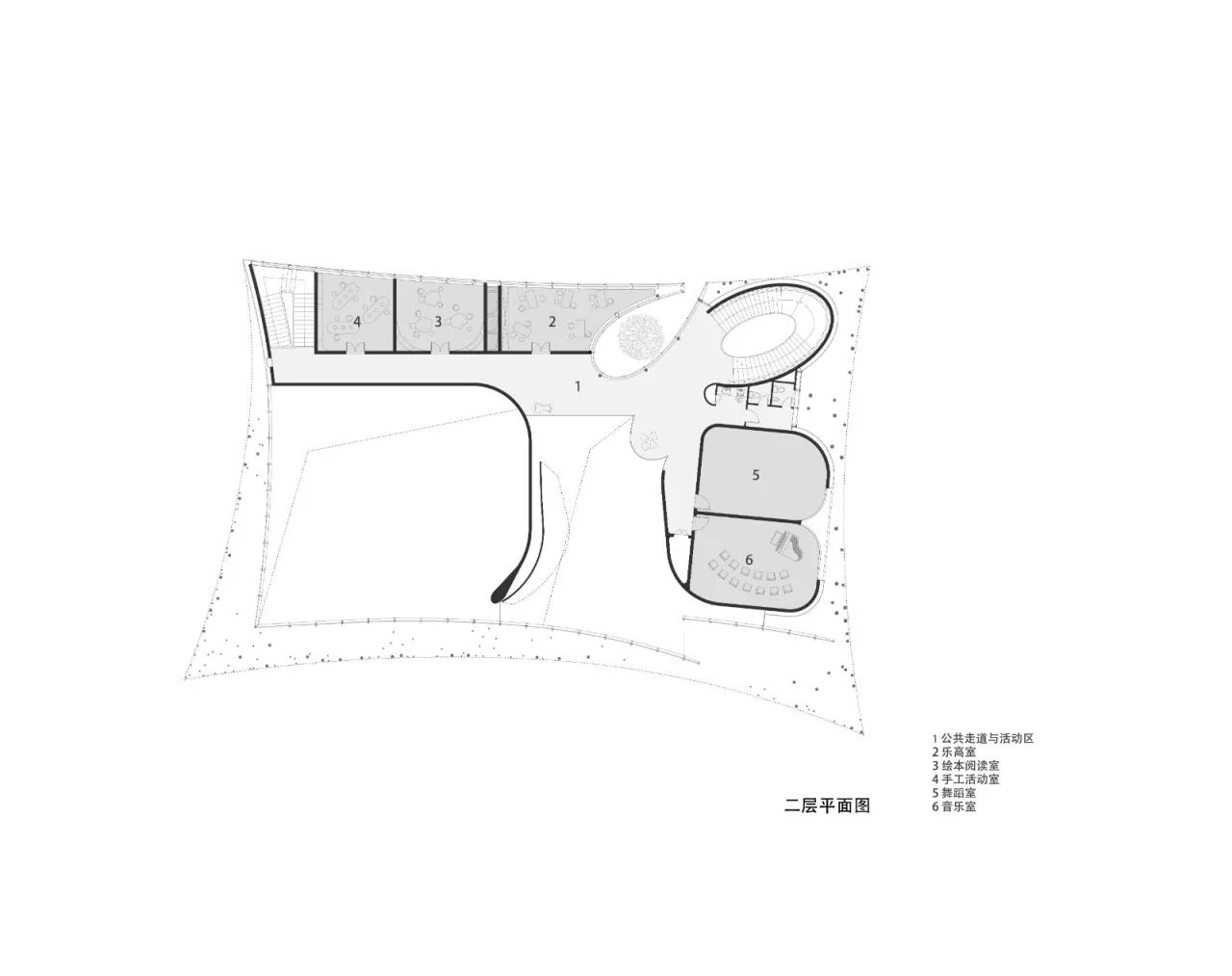 BIM Architecture | Zangma Mountain Flying Carpet: Parent Child Activity Center/Qicheng Design