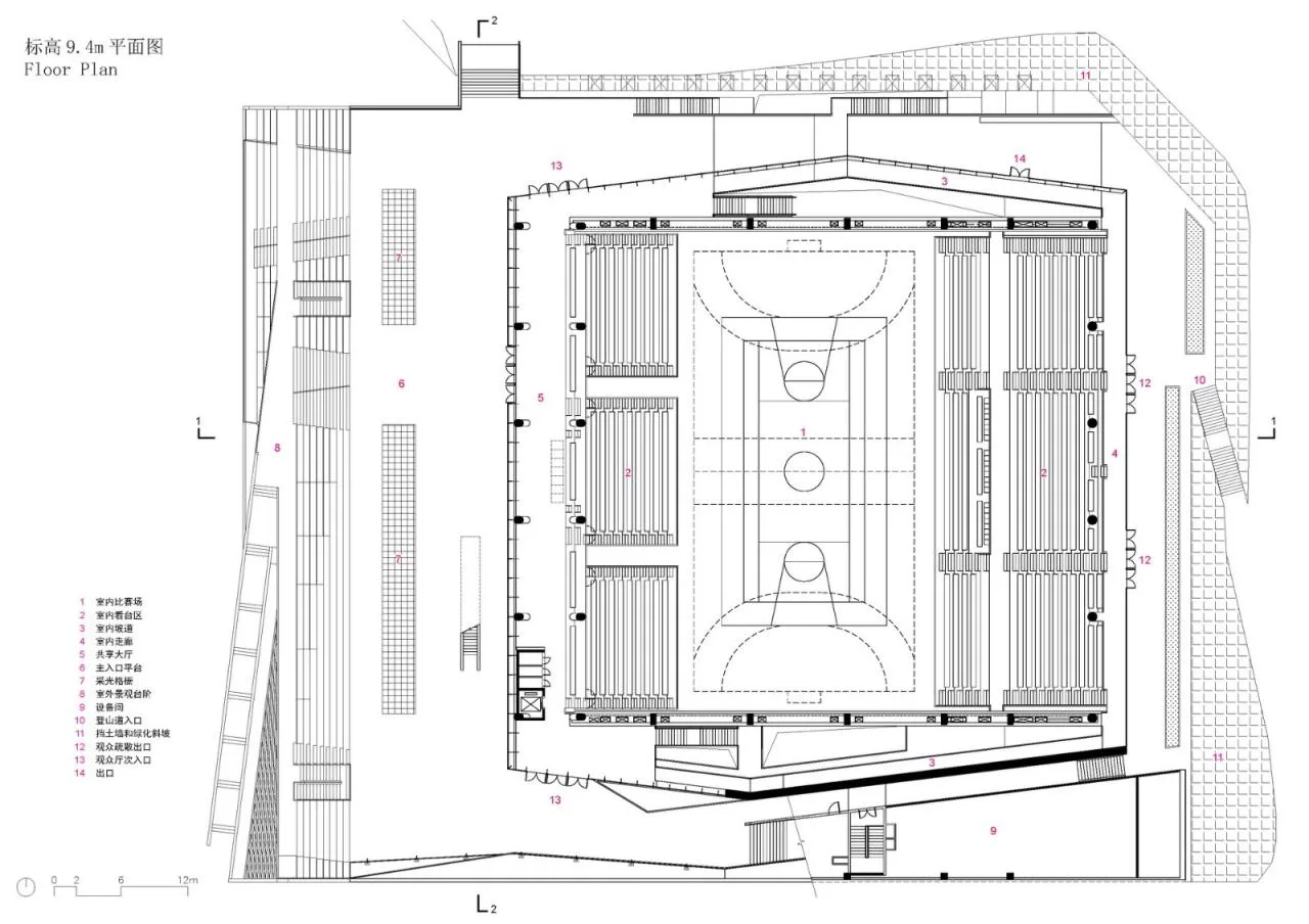 BIM Architecture | Southern University of Science and Technology Gymnasium/URBANUS Urban Practice