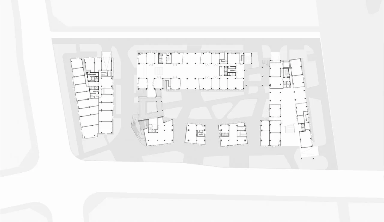 BIM Architecture | Vertical Exploration of Shared Life, Spring Tree Cloud Architecture/Gad