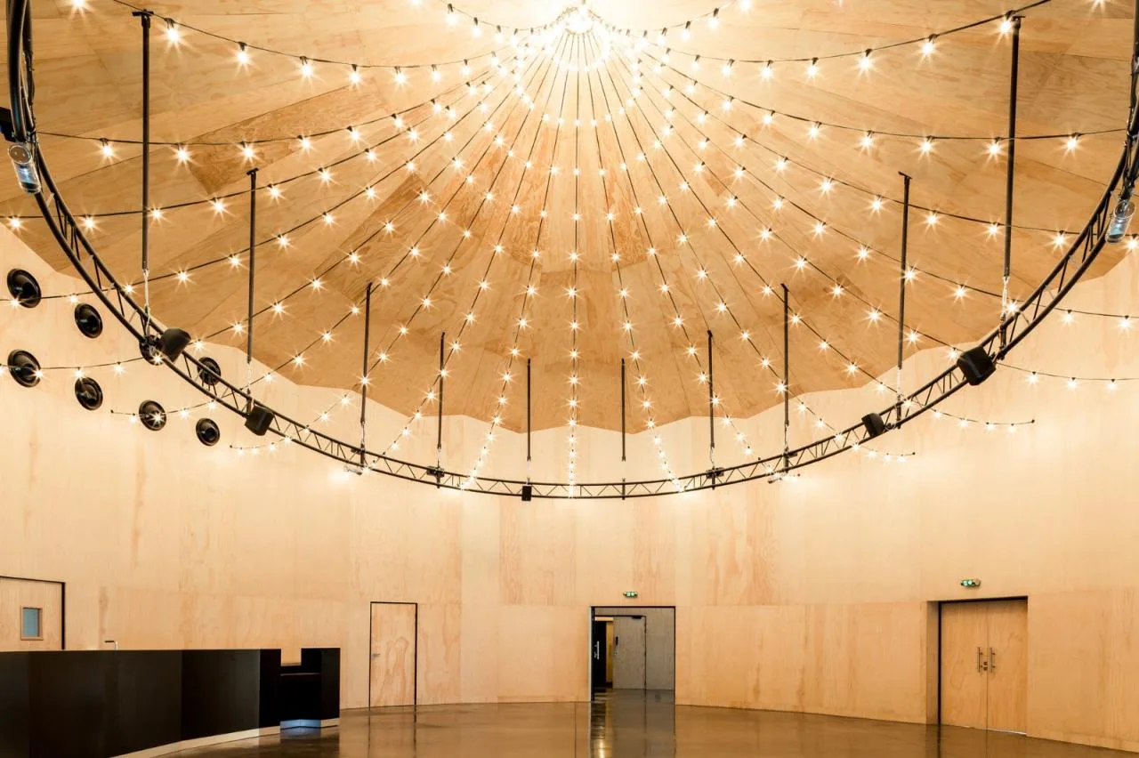 BIM Architecture | Circus style Architecture, Domaine de Bayssan Theater/K Architecture