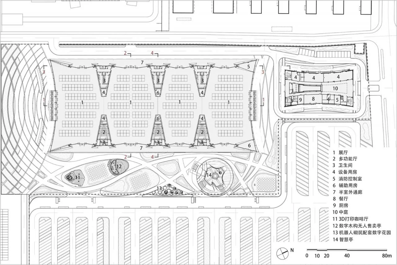 BIM Architecture | Wuzhen 'Light of the Internet' Expo Center/Chuangmeng International+Yizao Technology