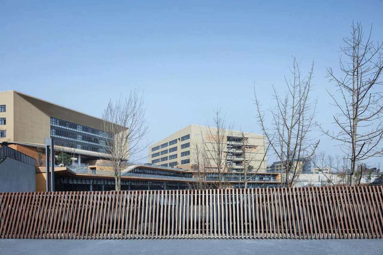 BIM Architecture | Southwest University Affiliated Middle School Liangjiang Campus: Disappearing High Density Campus/Gad