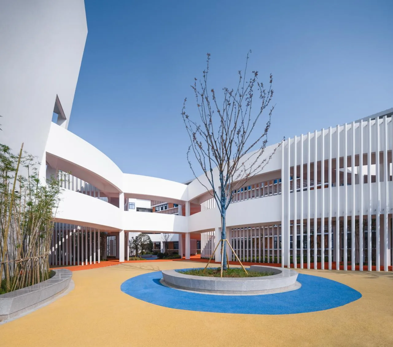 BIM Architecture | Dimension Transfer: Fengxi Elementary School/Mizhang Architecture