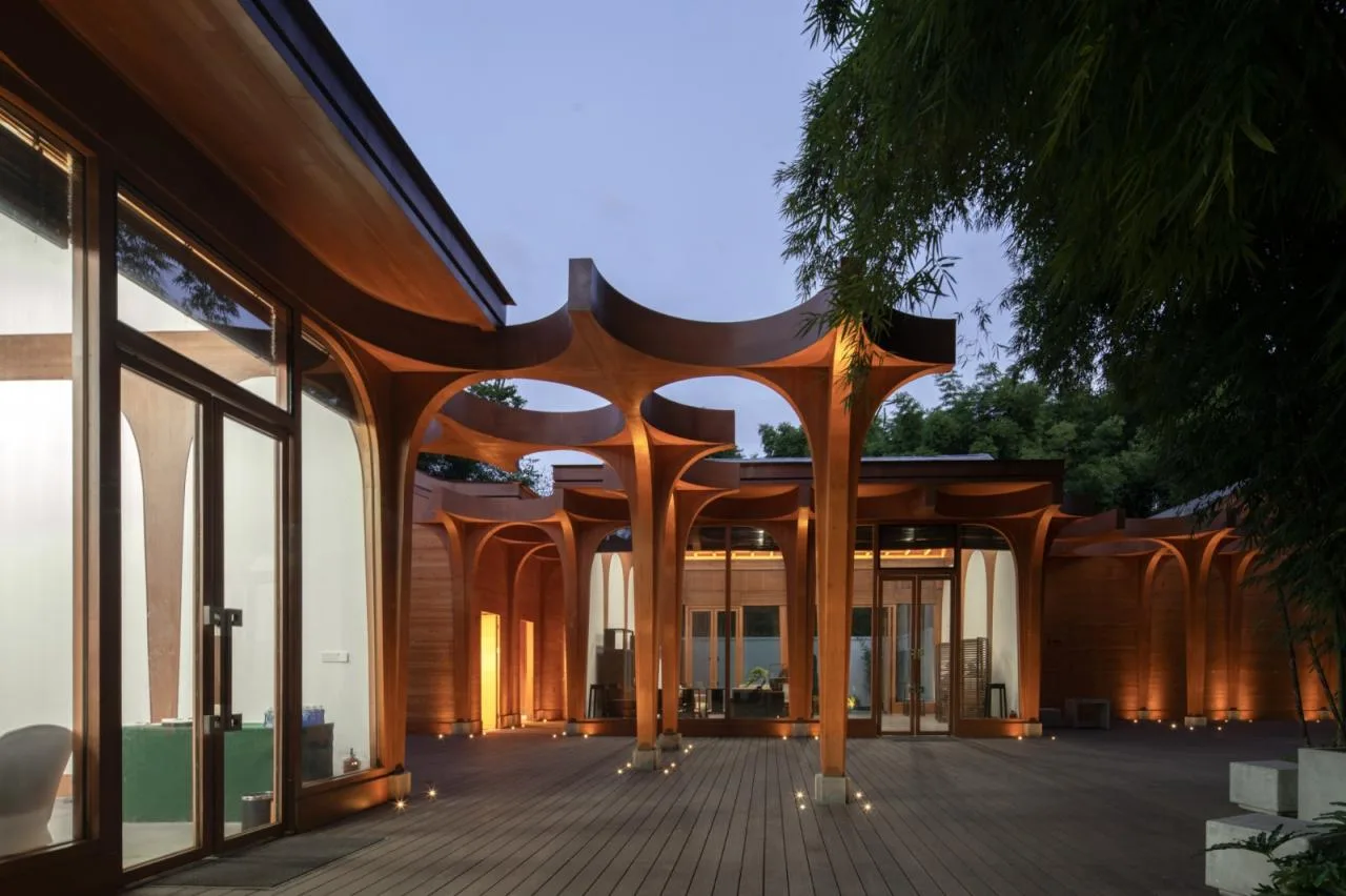 BIM Architecture | China Pavilion of China Italy Cultural and Art Exchange Center/AOE Construction Team