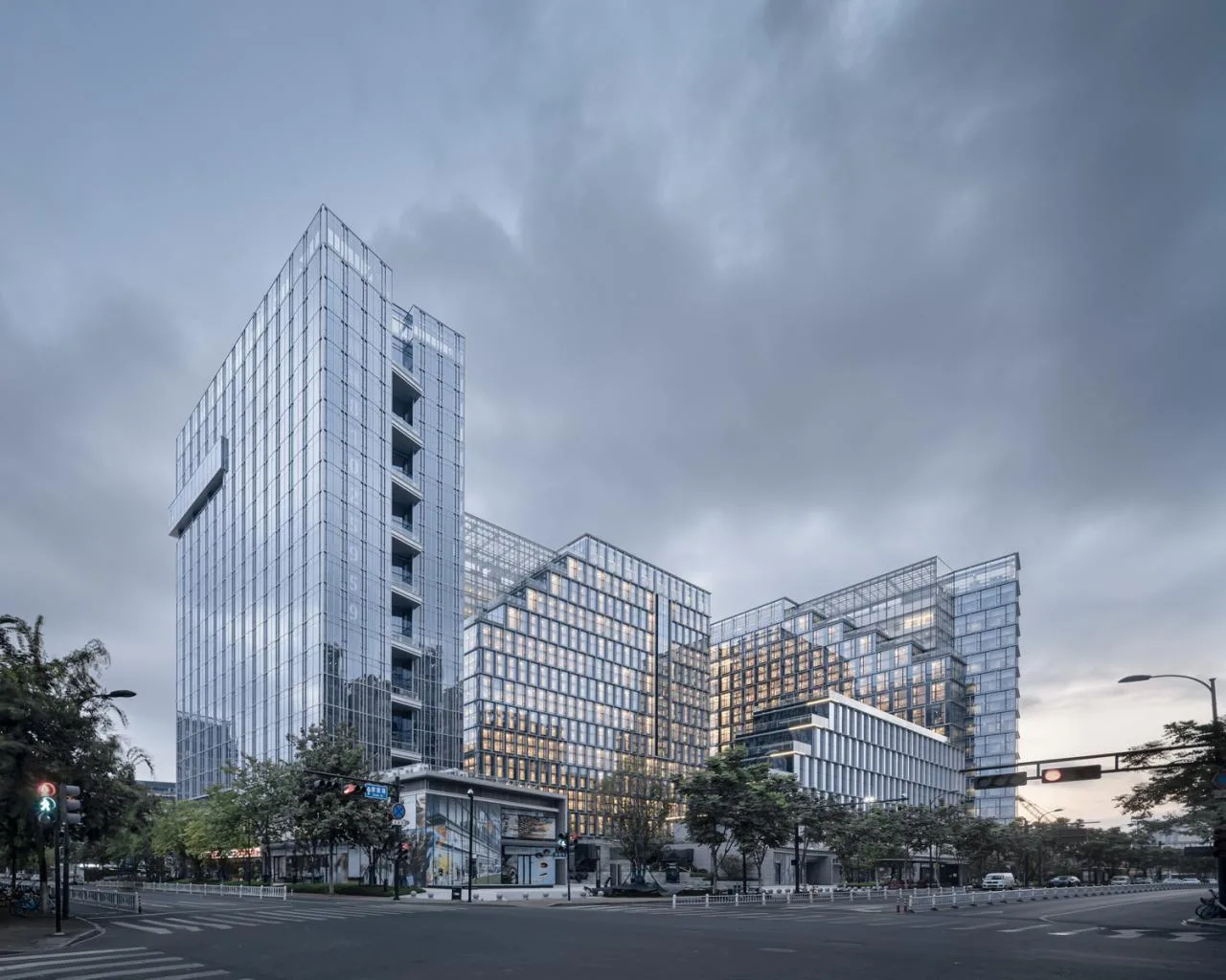 BIM Architecture | Vertical Exploration of Shared Life, Spring Tree Cloud Architecture/Gad