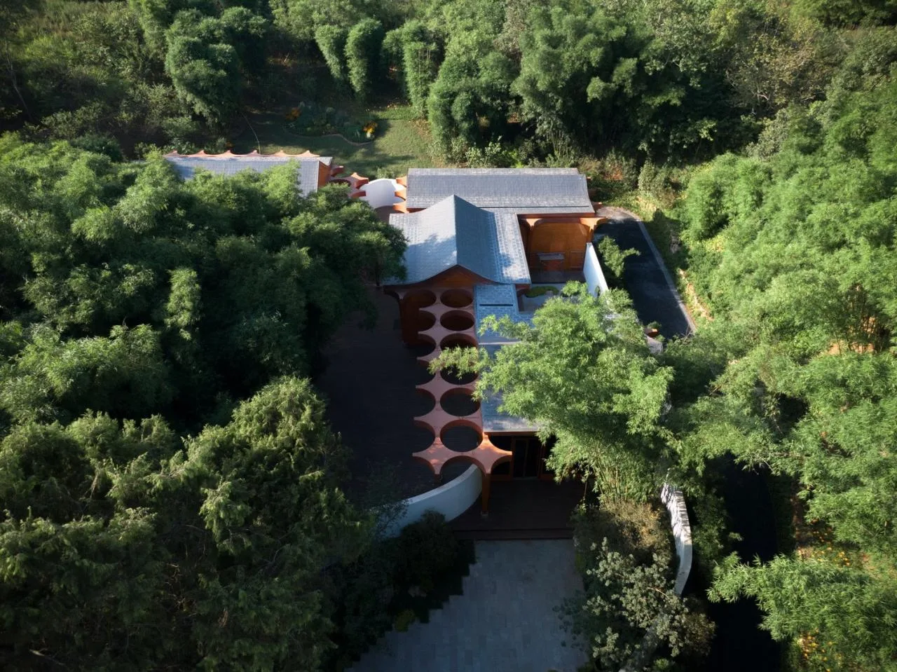 BIM Architecture | China Pavilion of China Italy Cultural and Art Exchange Center/AOE Construction Team