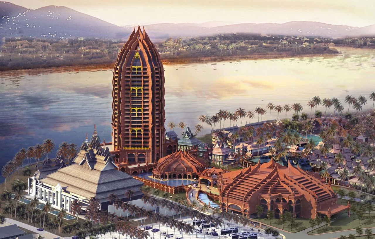 BIM Architecture | 'Flowers in the Rainforest': Xishuangbanna Jinglan International Conference Resort Hotel/Gangya Architecture+Local Practice (Guangzhou)