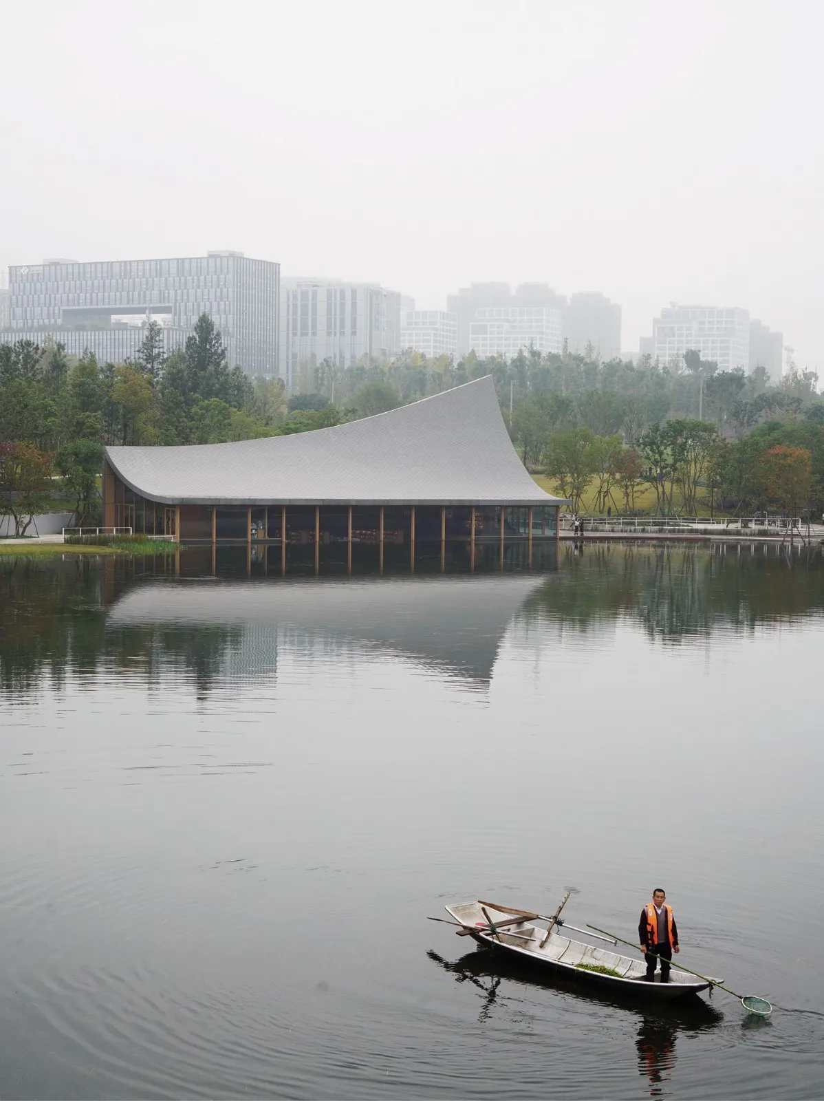BIM Architecture | Chengdu Xinglong Lake CITIC Bookstore/MUDA Architecture