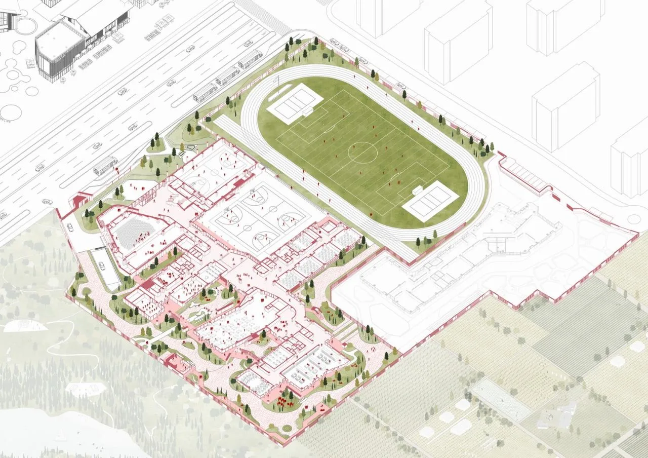 BIM Architecture | Weifang Ge'er School: Deriving Spatial Composition from Content/Gad