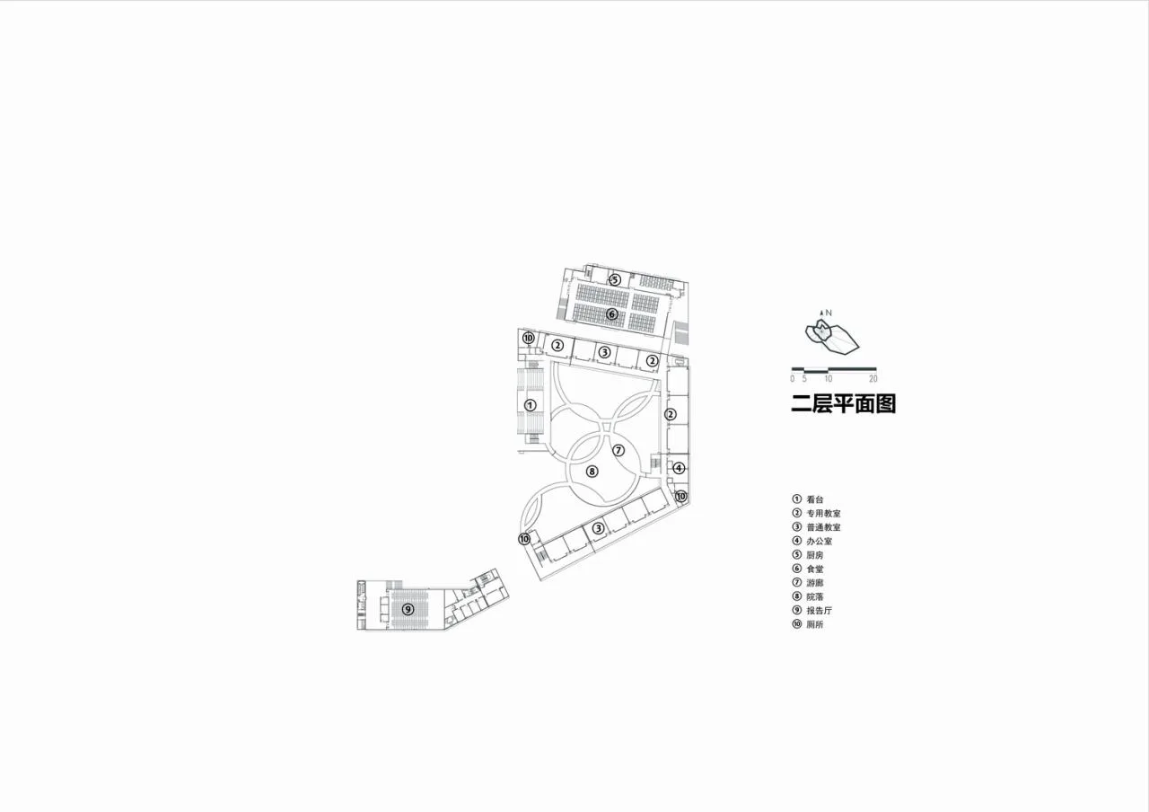 BIM Architecture | Dimension Transfer: Fengxi Elementary School/Mizhang Architecture