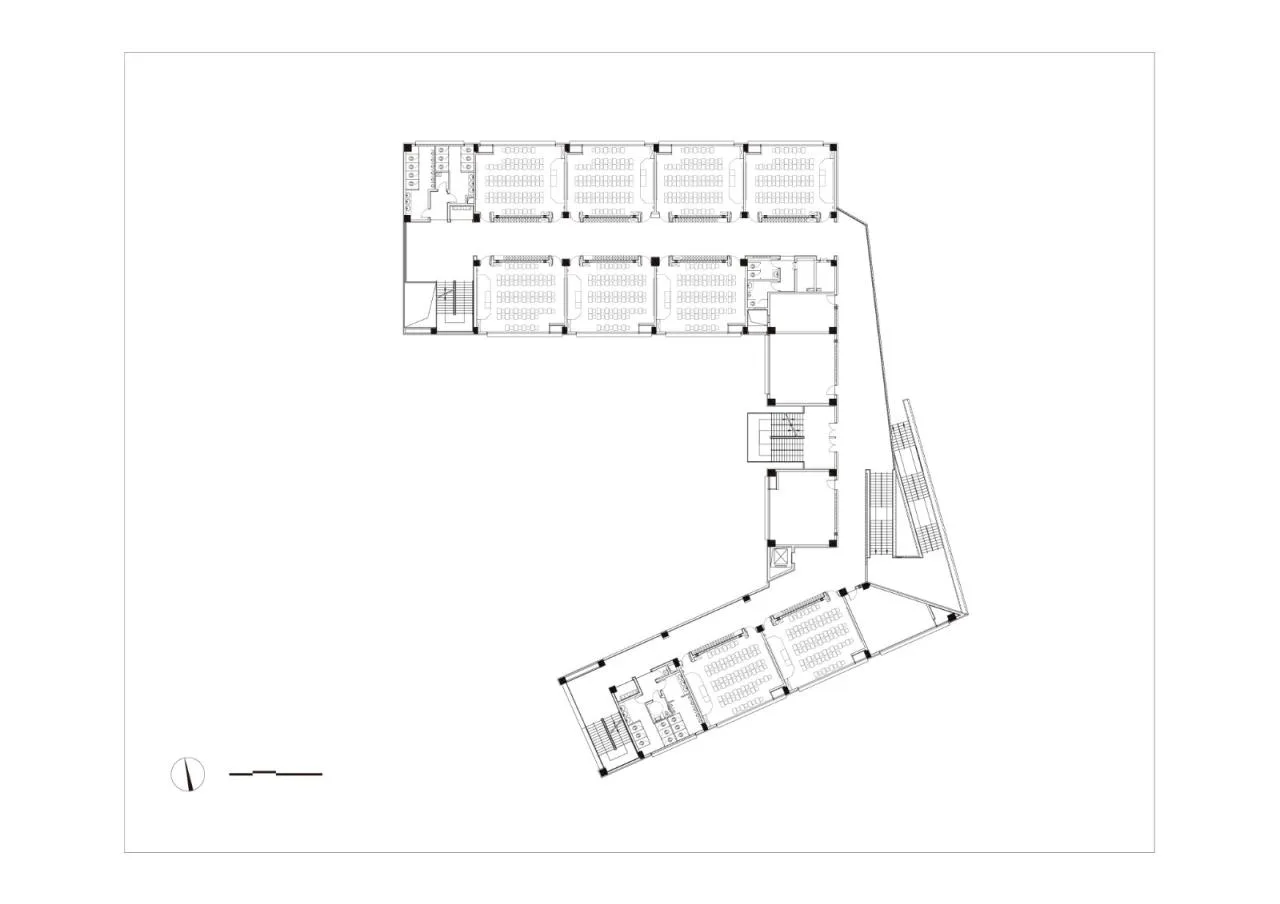 BIM Architecture | Southwest University Affiliated Middle School Liangjiang Campus: Disappearing High Density Campus/Gad