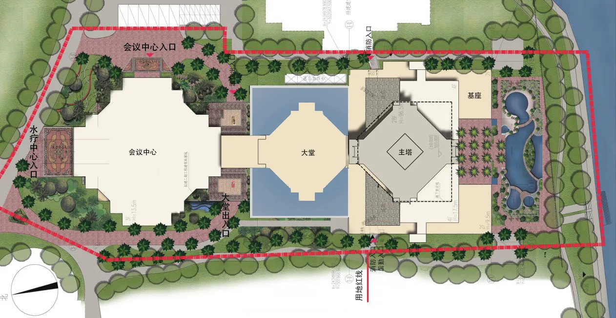 BIM Architecture | 'Flowers in the Rainforest': Xishuangbanna Jinglan International Conference Resort Hotel/Gangya Architecture+Local Practice (Guangzhou)