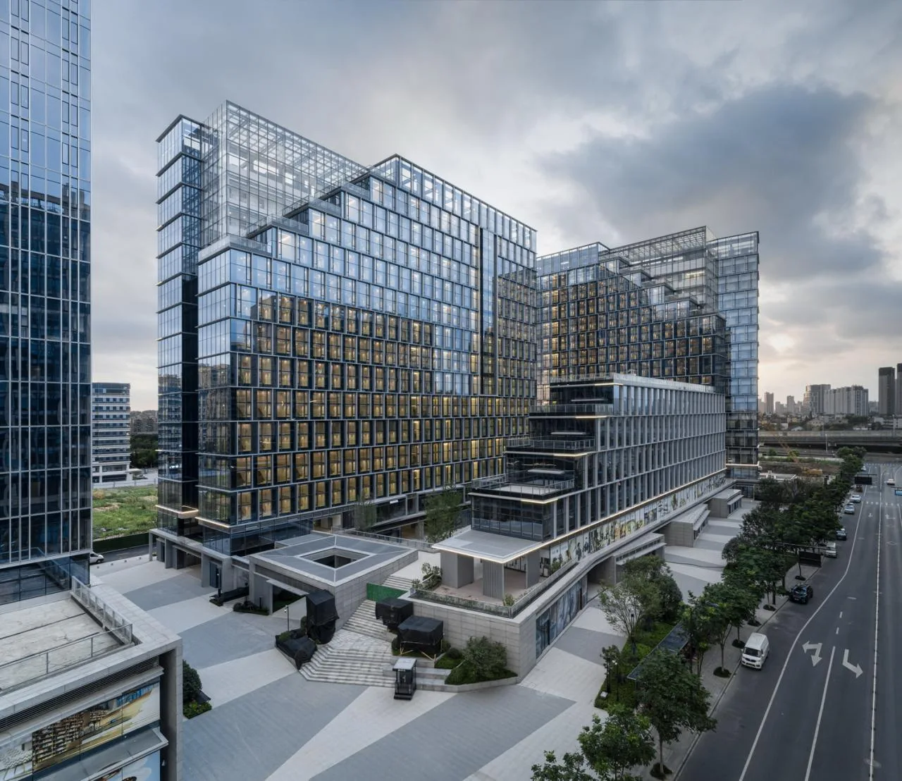 BIM Architecture | Vertical Exploration of Shared Life, Spring Tree Cloud Architecture/Gad
