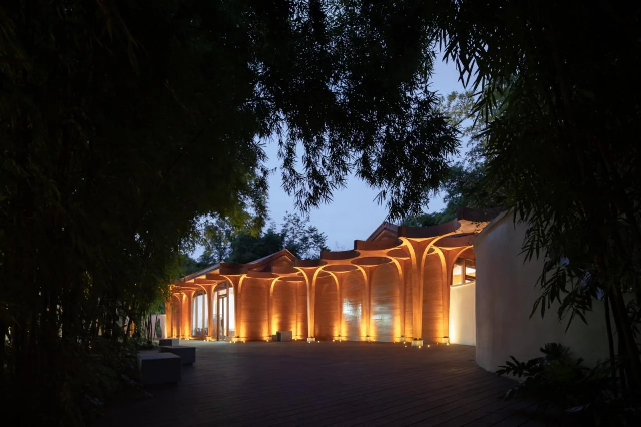 BIM Architecture | China Pavilion of China Italy Cultural and Art Exchange Center/AOE Construction Team