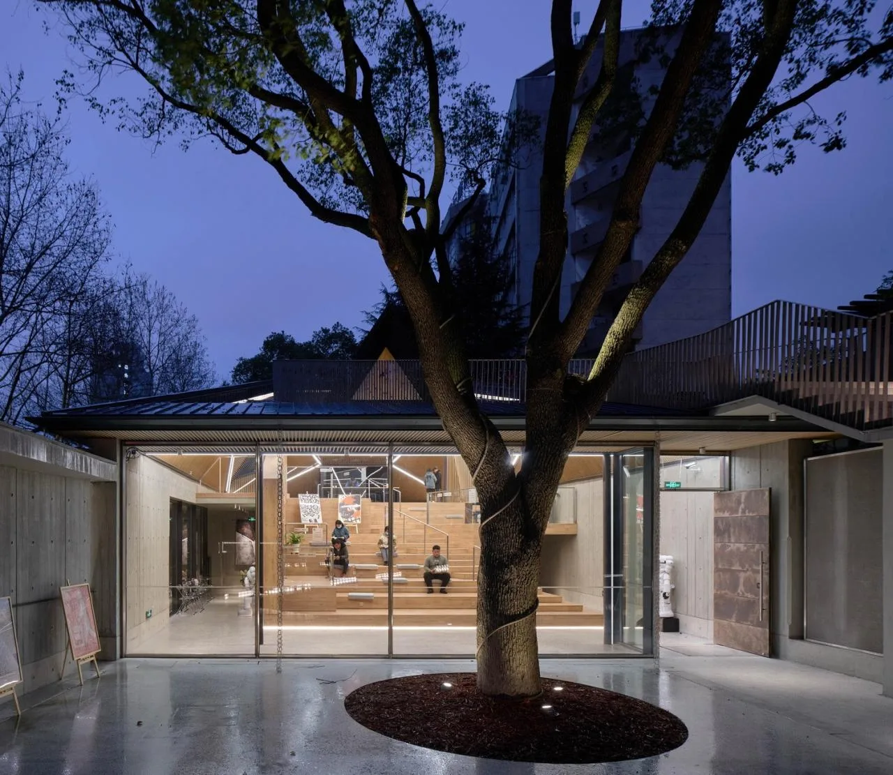 BIM Architecture | Jiaxing Old Construction Committee Station/China Academy of Art Landscape Architecture Design and Research Institute