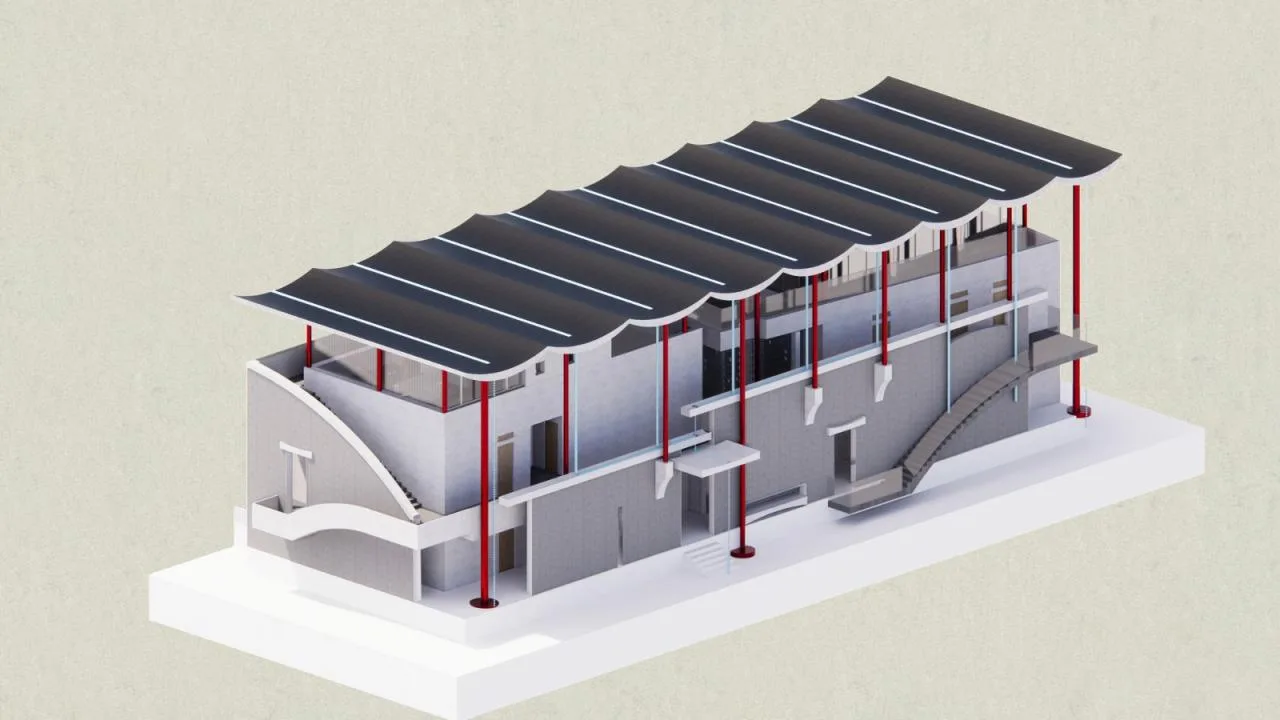 BIM Architecture | Rain House/Come to Architectural Design Studio