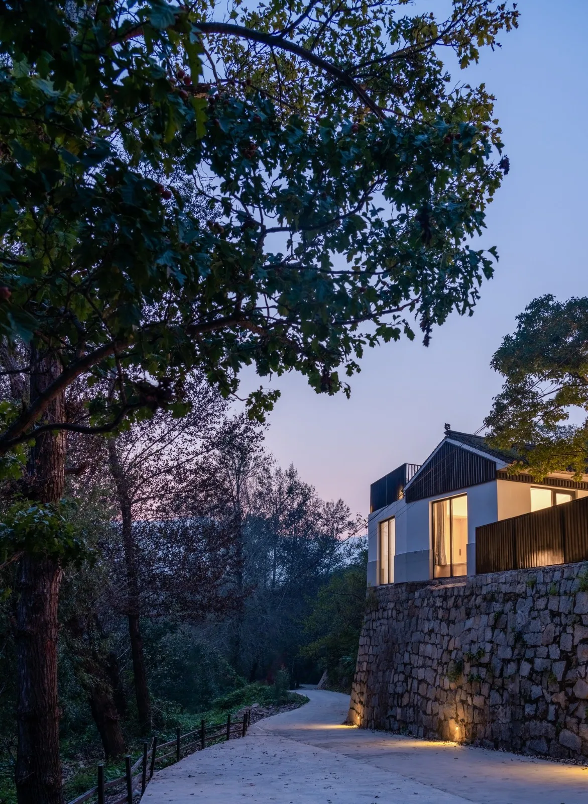 BIM Architecture | Hidden Home in the Mountains - Manshe Shanju Boutique Homestay Hotel/Qihe Design