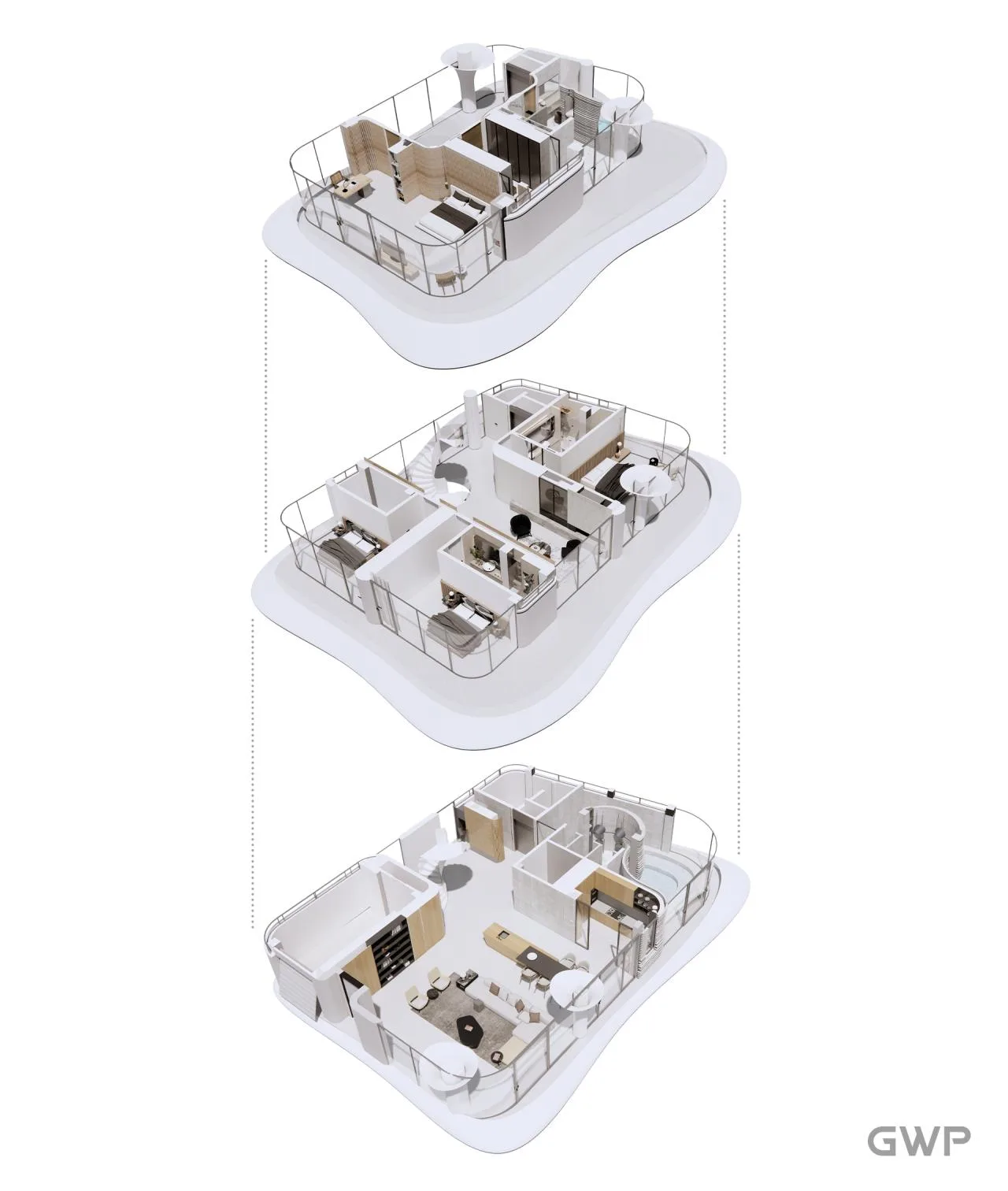 BIM Architecture | Yunzhiwu · Hokkaido Hot Spring Resort Hotel/GWP