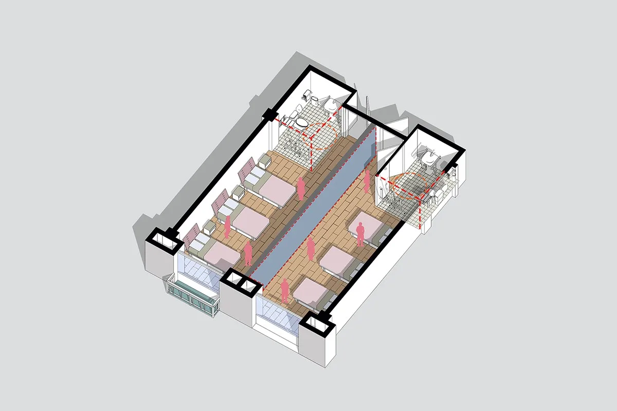 BIM Architecture | Zhaoxiang Kangning Maintenance Institute Architectural Design - Welcome to the Free Old Soul/Shanghai Jiuli Architectural Firm