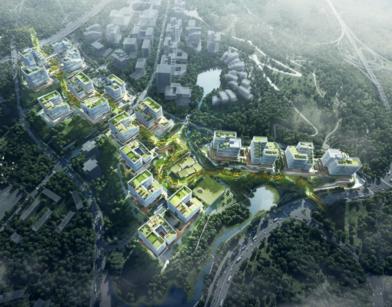 BIM Architecture | I heard there are many industrial park projects now.../Qicheng Design