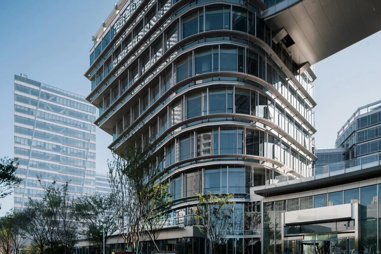 BIM Architecture | Shanghai Junkang Financial Plaza/Architectural Landscape Design